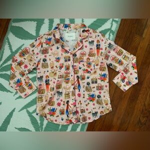 Ooh la la Cats PJ top